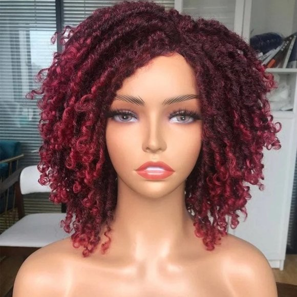 Wimens ladies faux locs wig main image 4